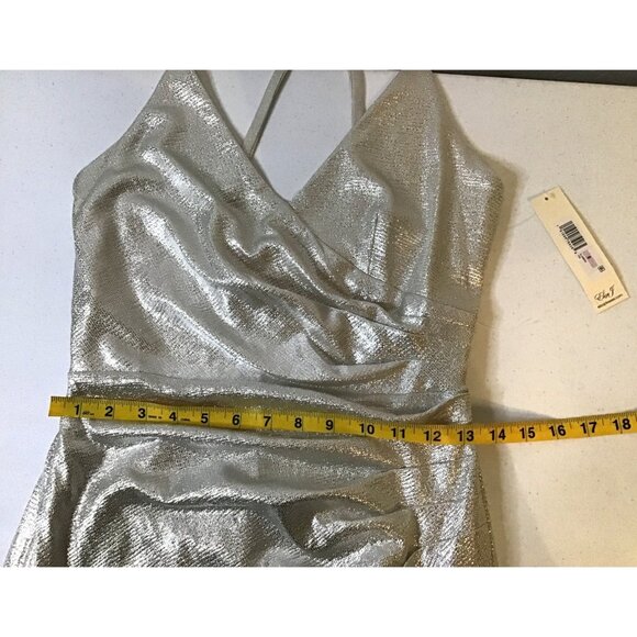 ELIZA J.-FRONT SPLIT WOMENS DRESS SIZE 6 - Picture 7 of 9